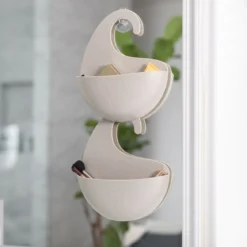 Bac de salle de bain à suspendre en plastique écologique M