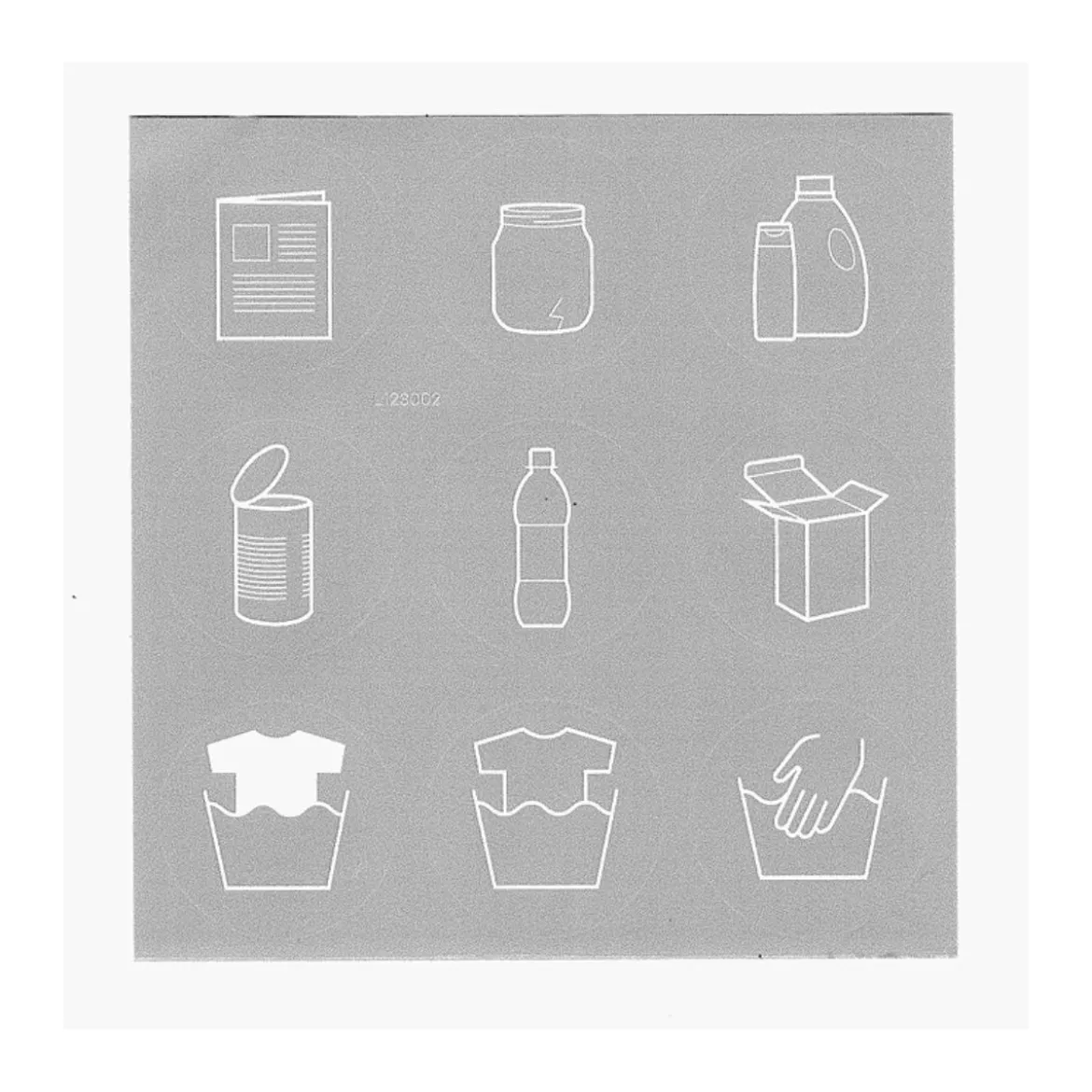 Bac superposable en plastique recyclé 37 litres
