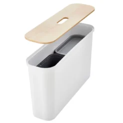 Banc coffre de rangement étroit