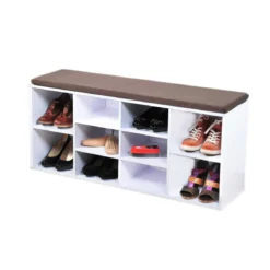 Banc de rangement pour chaussures