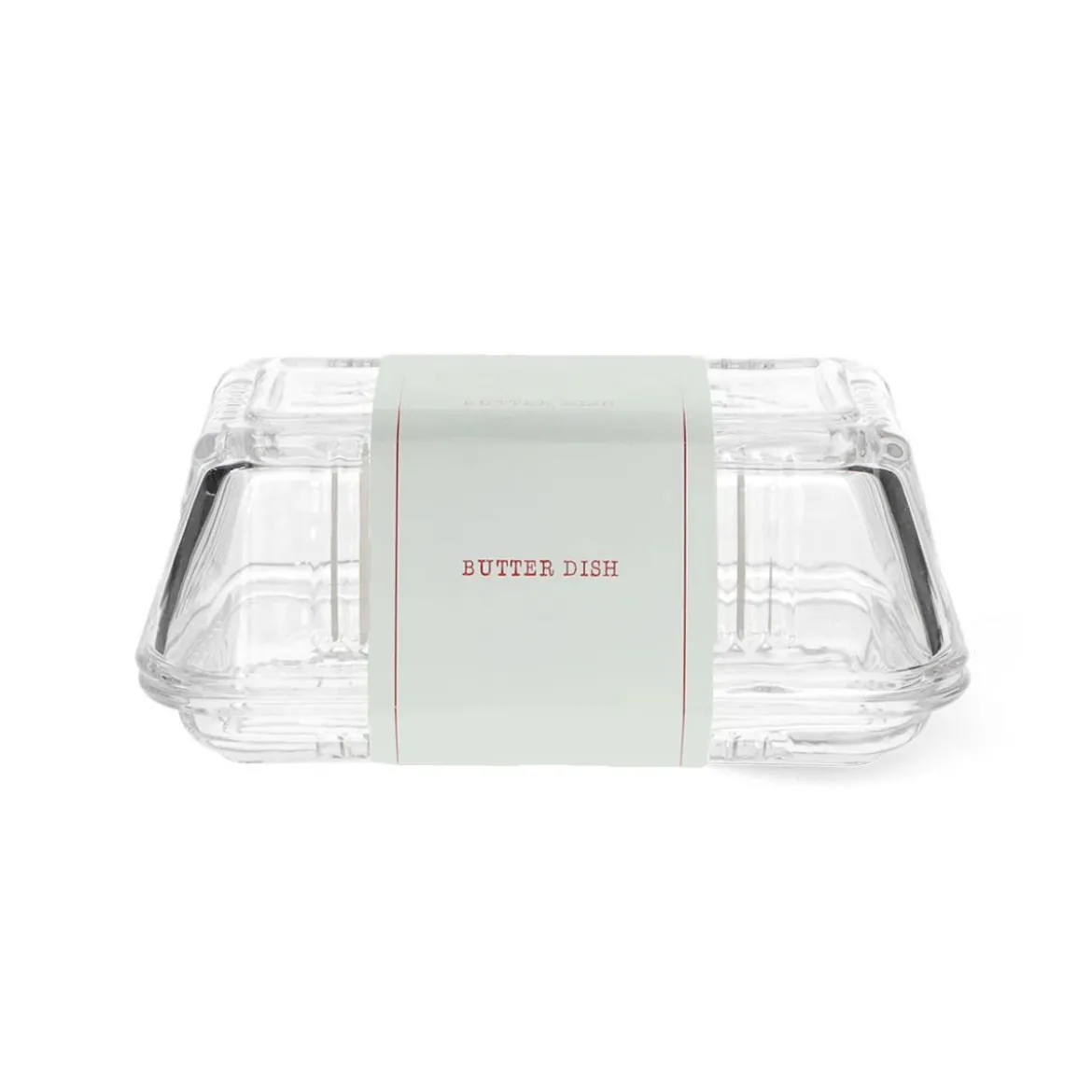 Beurrier en verre