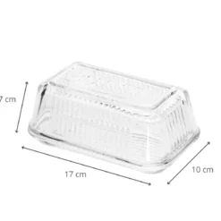 Beurrier en verre