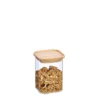 Bocal carré en verre 900 ml