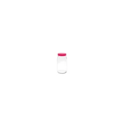 Bocal de conservation en verre 3L rouge