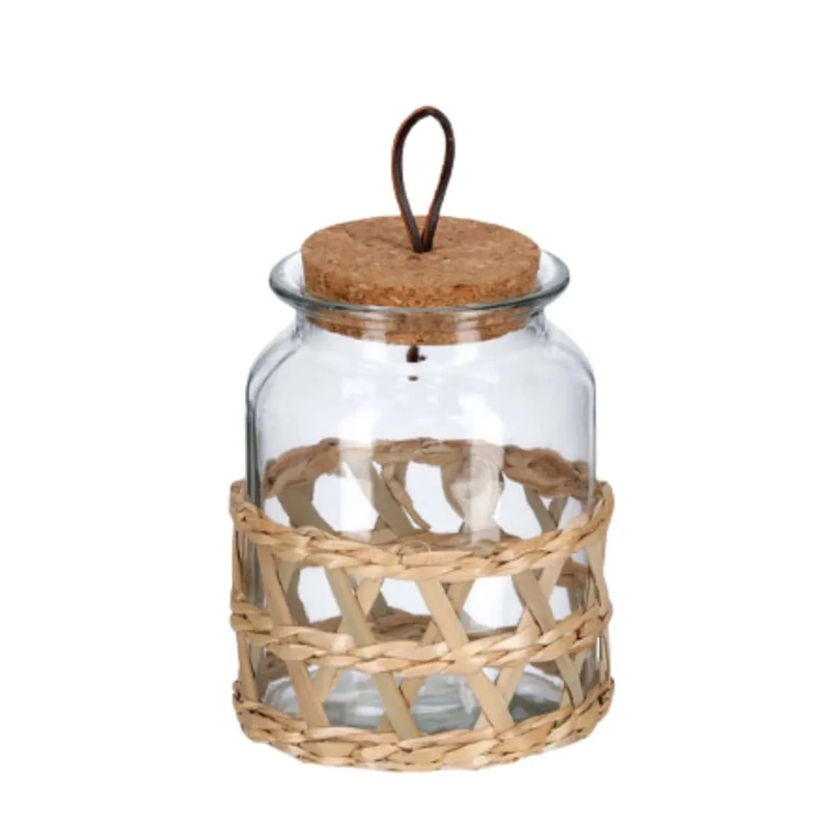 Bocal en verre au style naturel 1 litre
