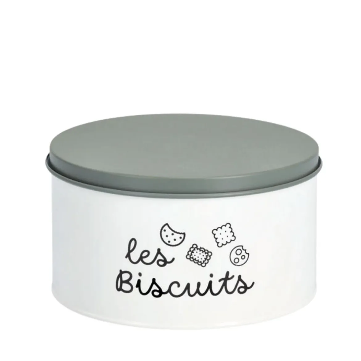 Boîte à biscuits en métal 3 litres