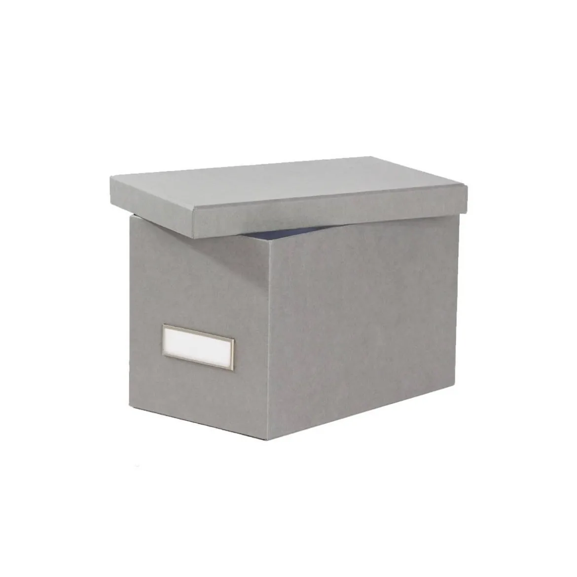 Boîte à CD en carton gris flanelle
