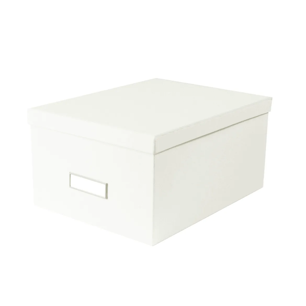 Boîte de rangement blanche