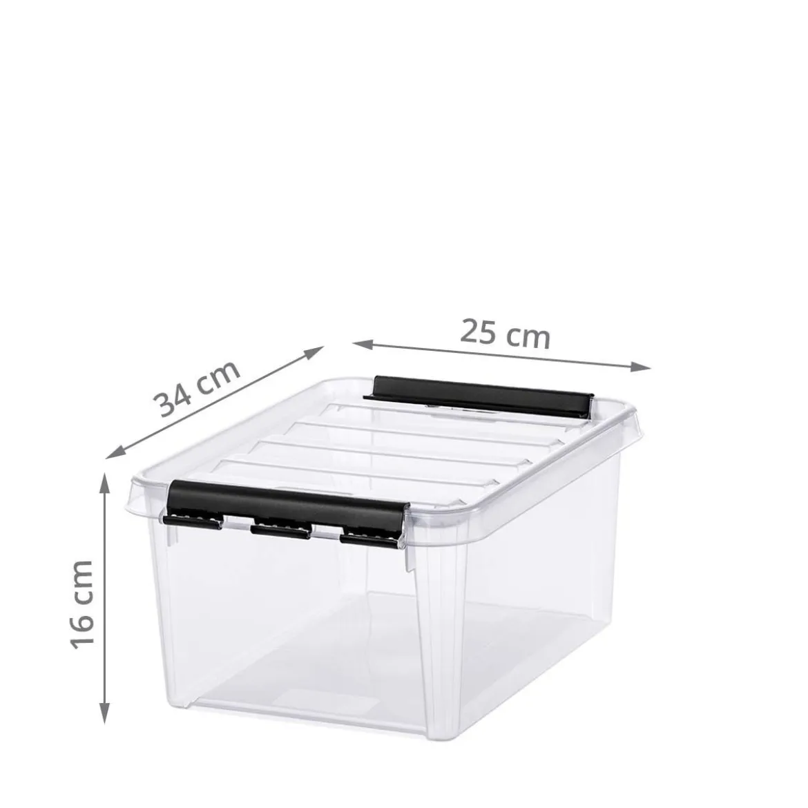 Boîte de rangement en plastique 8 litres