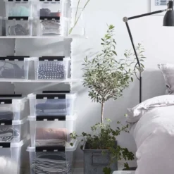 Boîte de rangement en plastique 8 litres