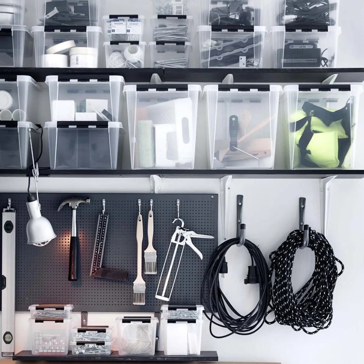 Boîte de rangement en plastique 8 litres