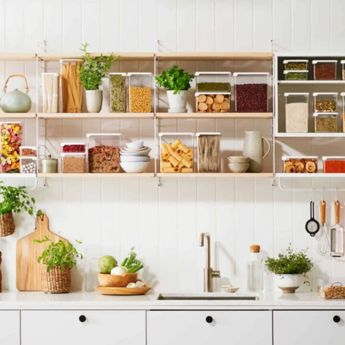 Boîte de rangement pour aliments secs. 1,6 litre