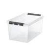 Boîte de rangement transparente 32 litres