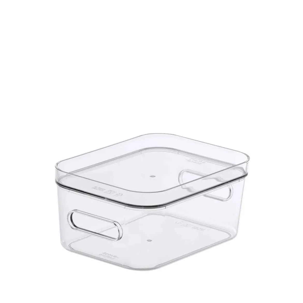 Boîte de rangement transparente pour réfrigérateur S