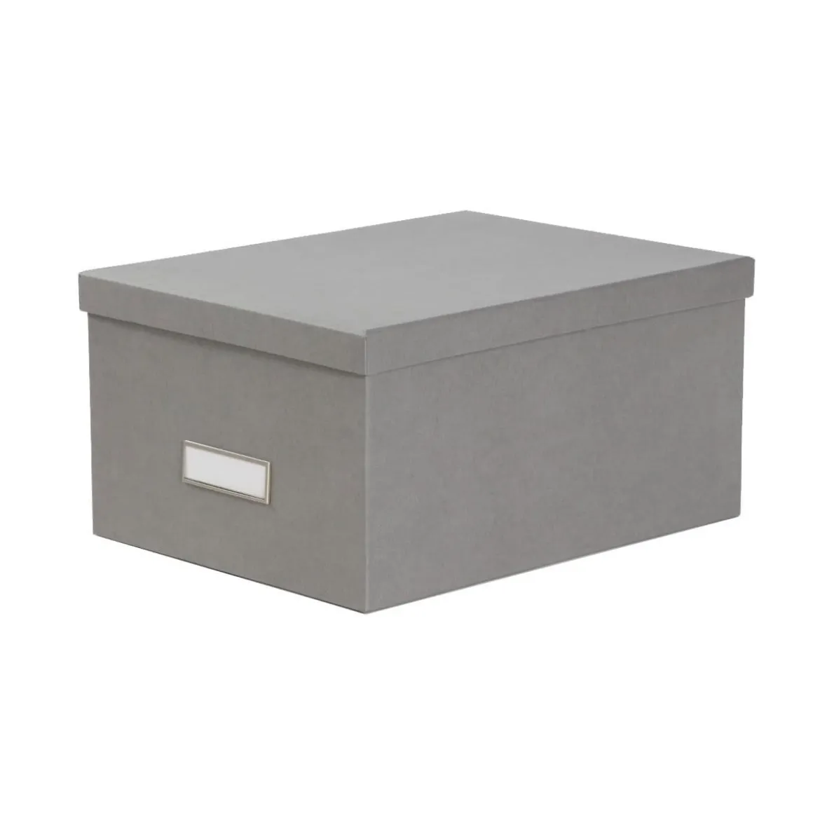 Boîte à DVD en carton gris flanelle