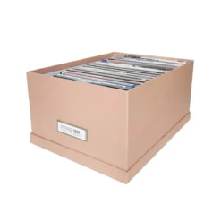 Boîte à DVD en carton rose poudré
