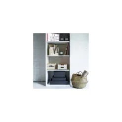 Boîte en carton gris anthracite