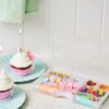 Boîte en plastique transparent à compartiments