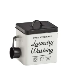 Boîte à lessive en métal