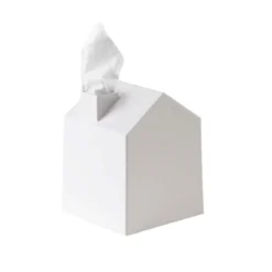 Boîte à mouchoirs carrée en forme de maison