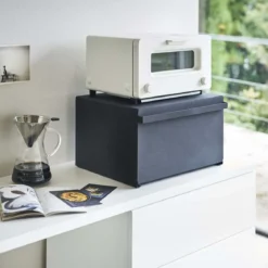 Boîte à pain placard de cuisine noir
