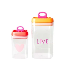 2 boîtes alimentaires ludiques