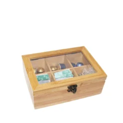 Boîte à thé en bois