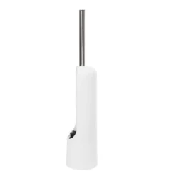 Brosse de toilette blanche à tête noire
