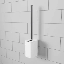 Brosse de toilette murale