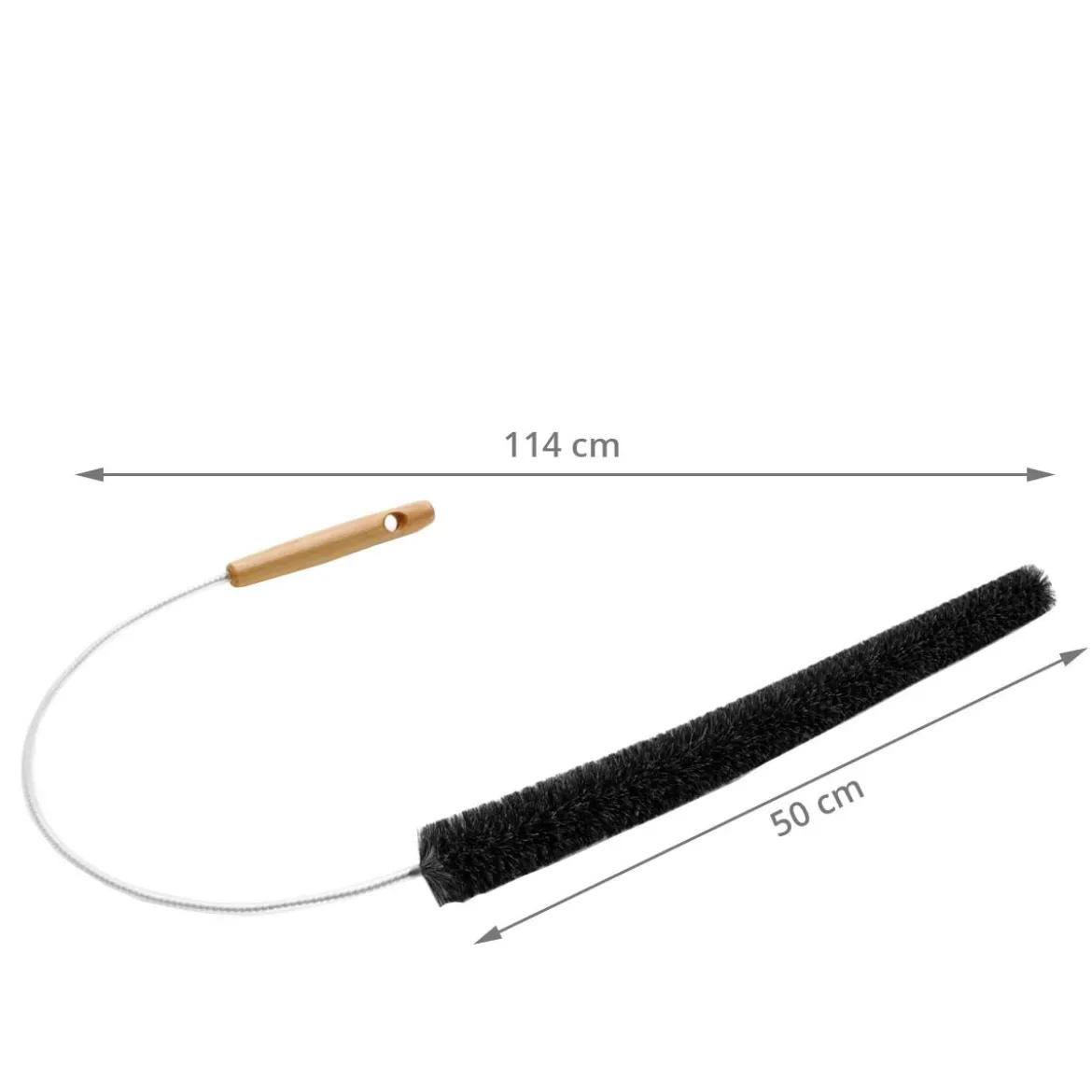 Brosse à radiateur en poils de chèvre - 50 cm