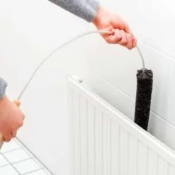 Brosse à radiateur en poils de chèvre - 50 cm