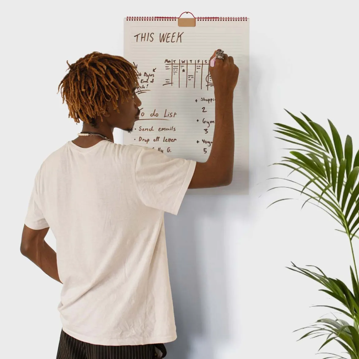 Cahier mural A2 à suspendre