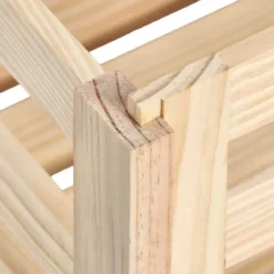 Caisse de rangement démontable en pin (L)