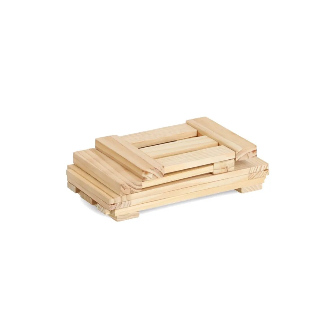 Caisse de rangement démontable en bois (S)
