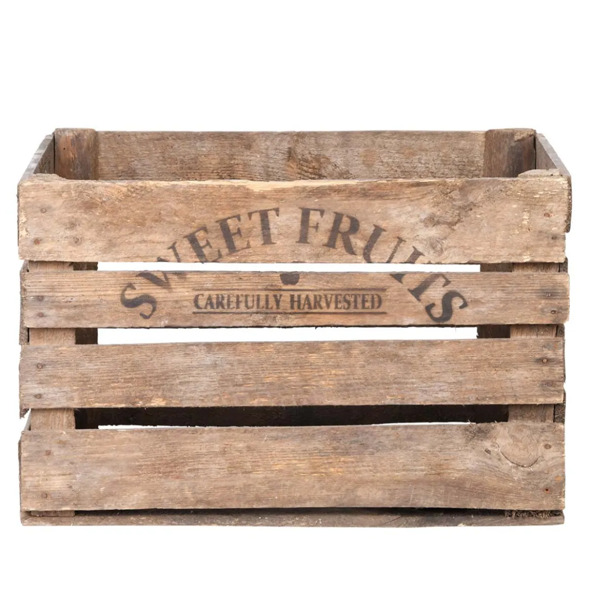 Caisse en bois rustique