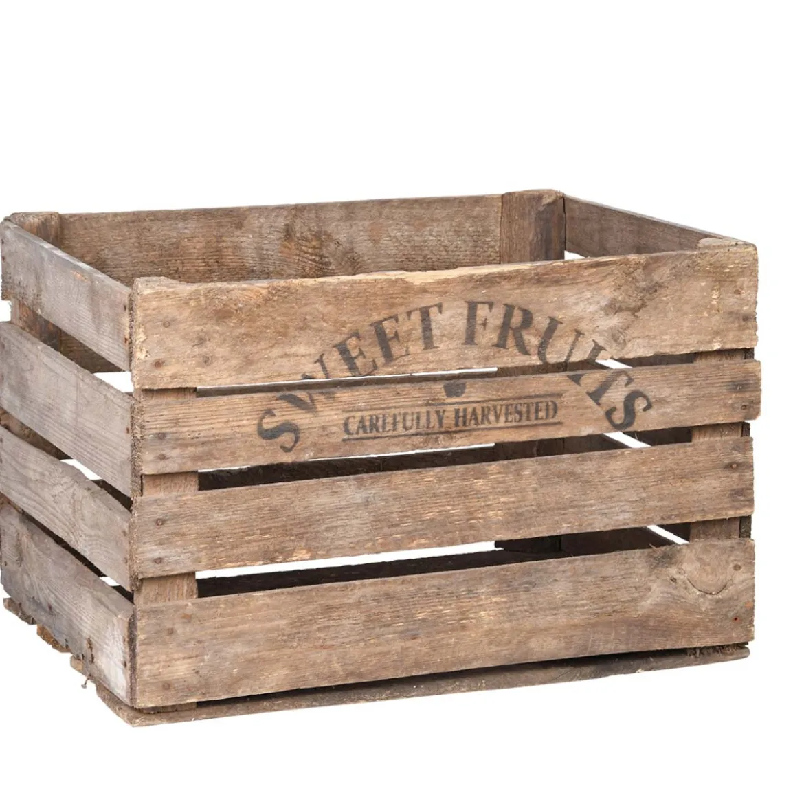 Caisse en bois rustique