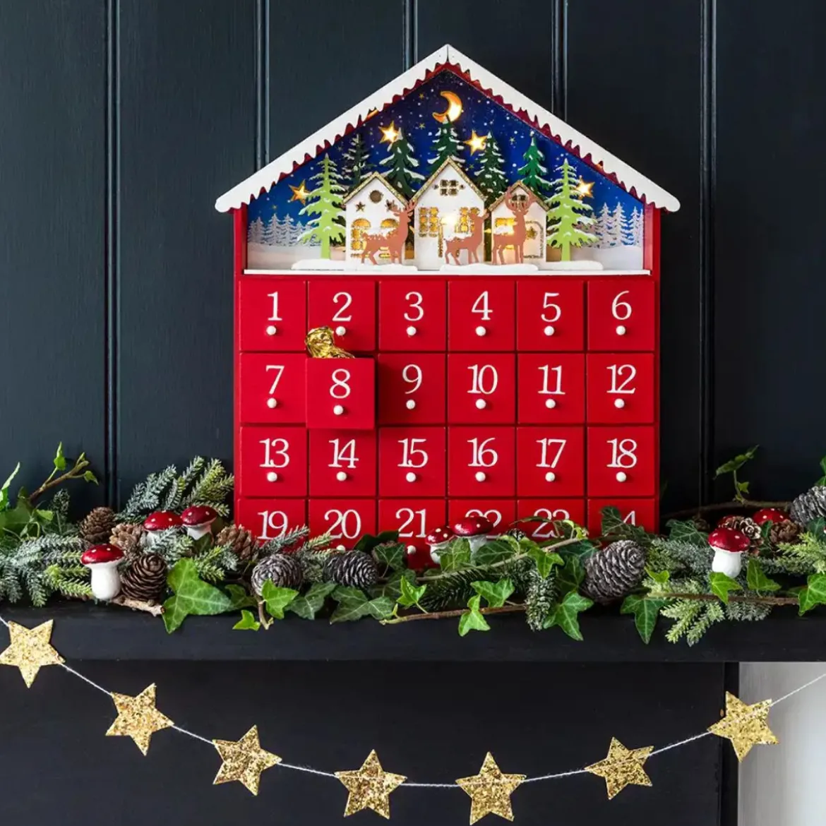 Calendrier de l'Avent lumineux