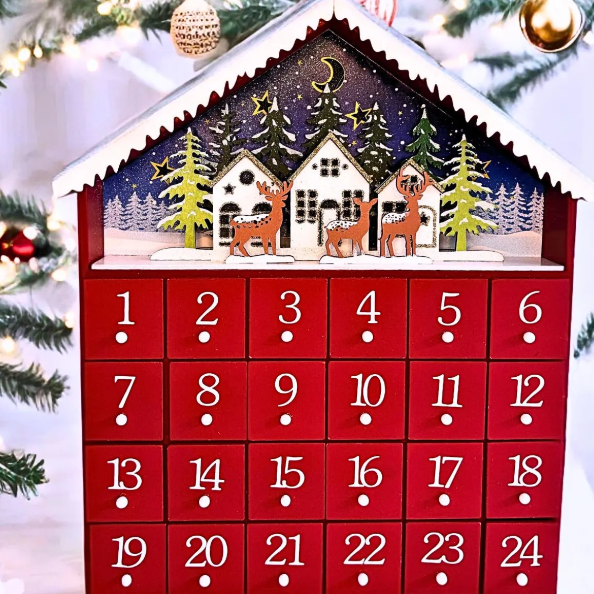 Calendrier de l'Avent lumineux
