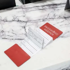 Carnet discret pour mots de passe