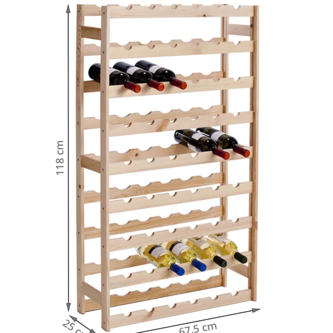 Casier pour 54 bouteilles