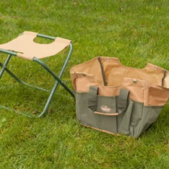 Chaise range outils de jardinage