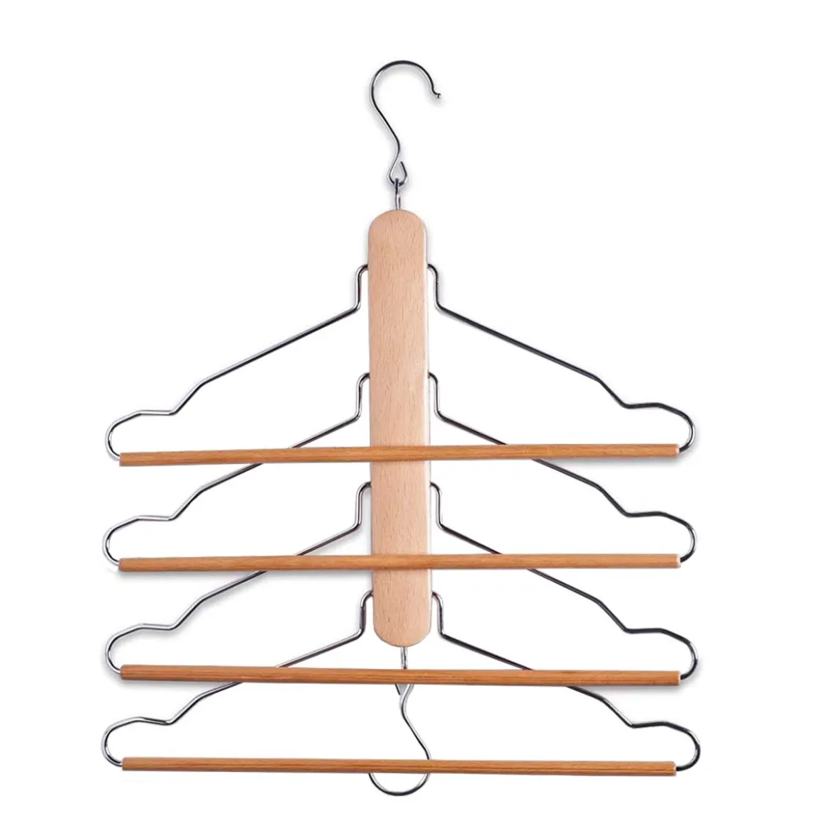 Cintre gain de place en bois