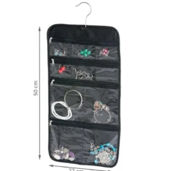 Cintre organisateur de bijoux 10 poches