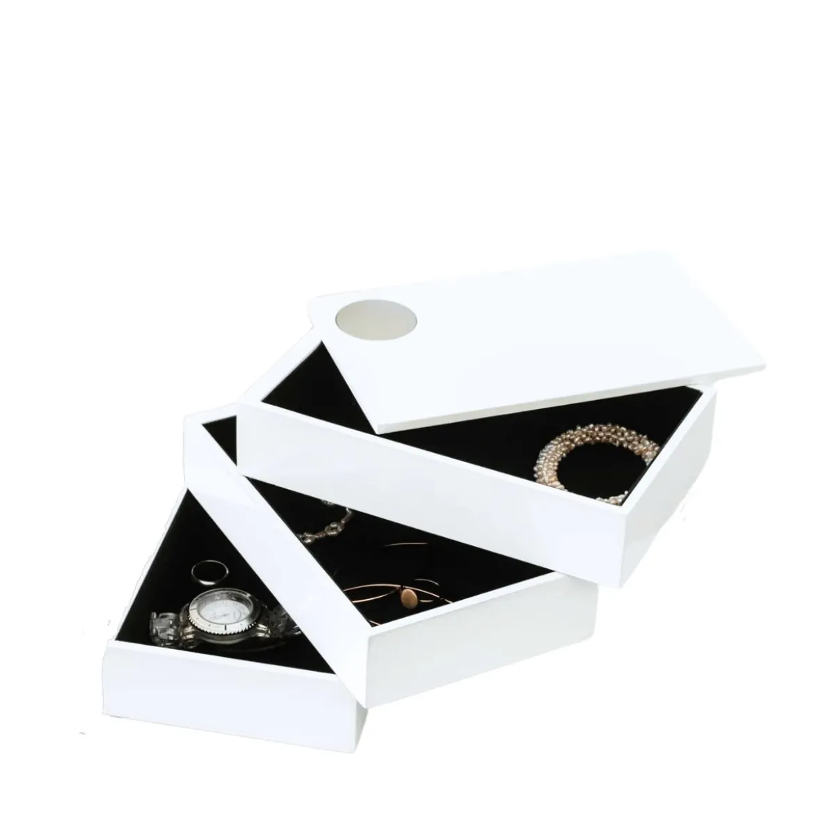 Coffret à bijoux compact