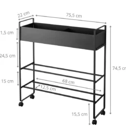 Console à roulettes