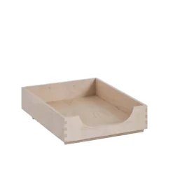 Corbeille à courrier en bois