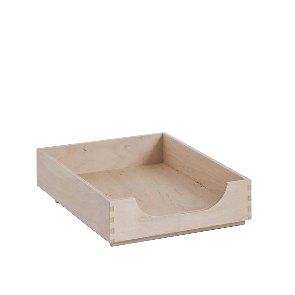 Corbeille à courrier en bois