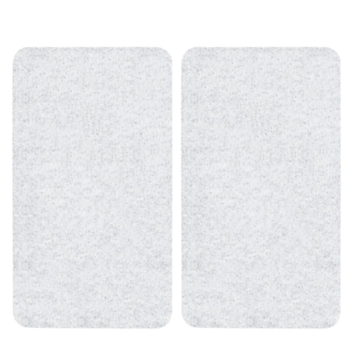 2 couvre plaques de cuisson transparentes