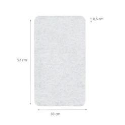 2 couvre plaques de cuisson transparentes