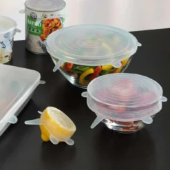 6 couvre-pots en silicone